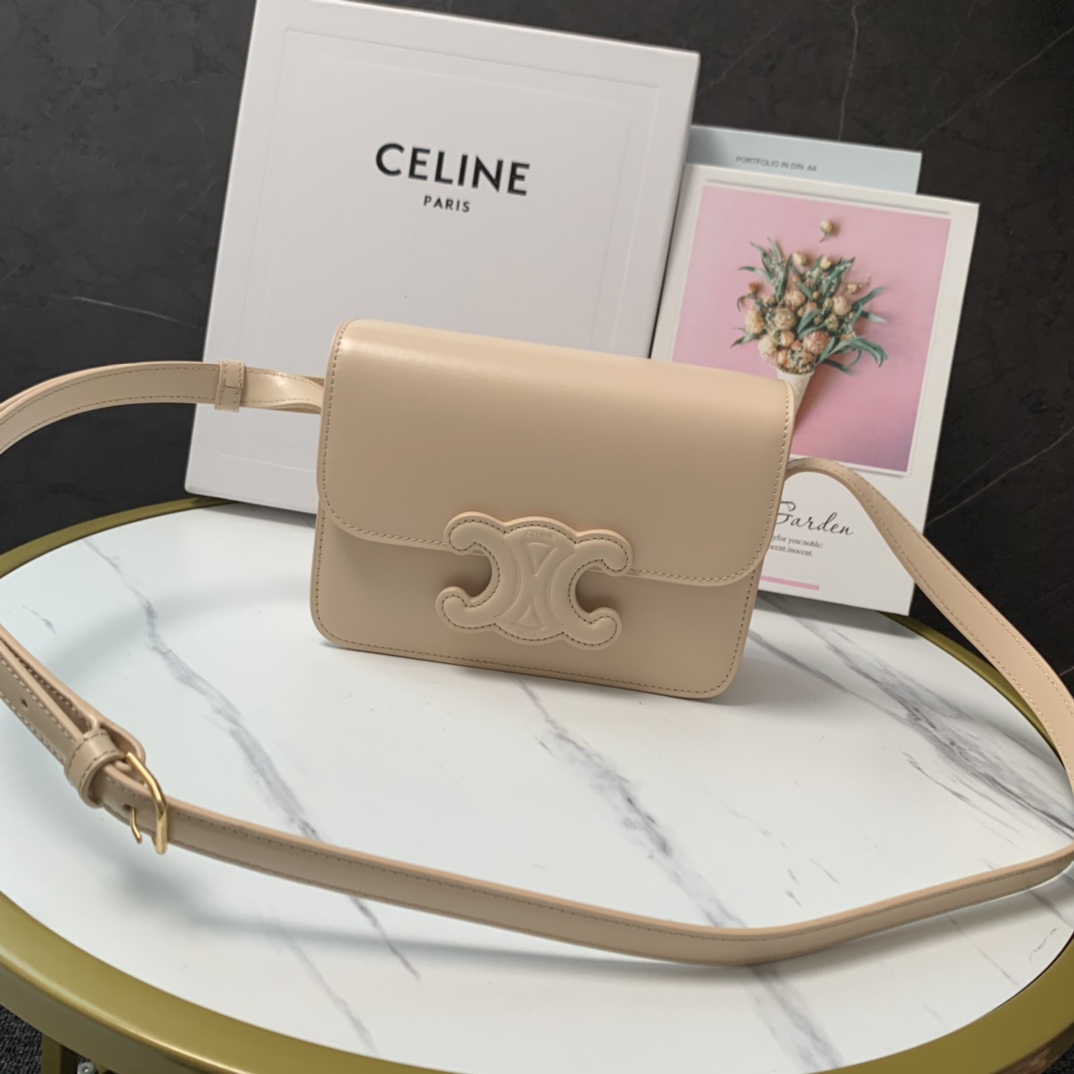 CELINE 新品上线2022新款～浮雕凯旋门小号