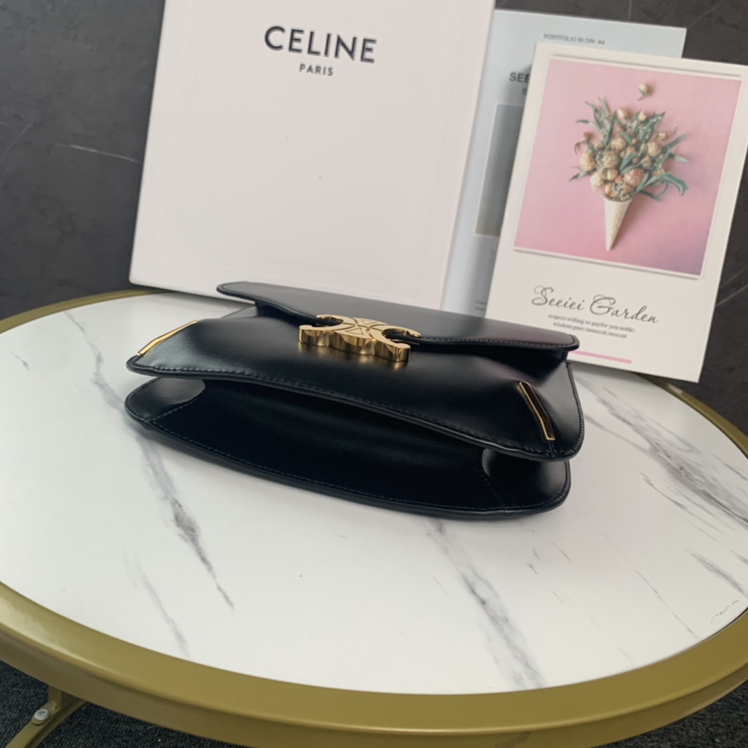 CELINE2022 新品新出走秀款秀款凯旋门链条方形包