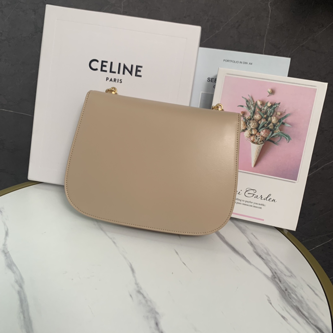 CELINE2022 新品新出走秀款秀款凯旋门链条方形包