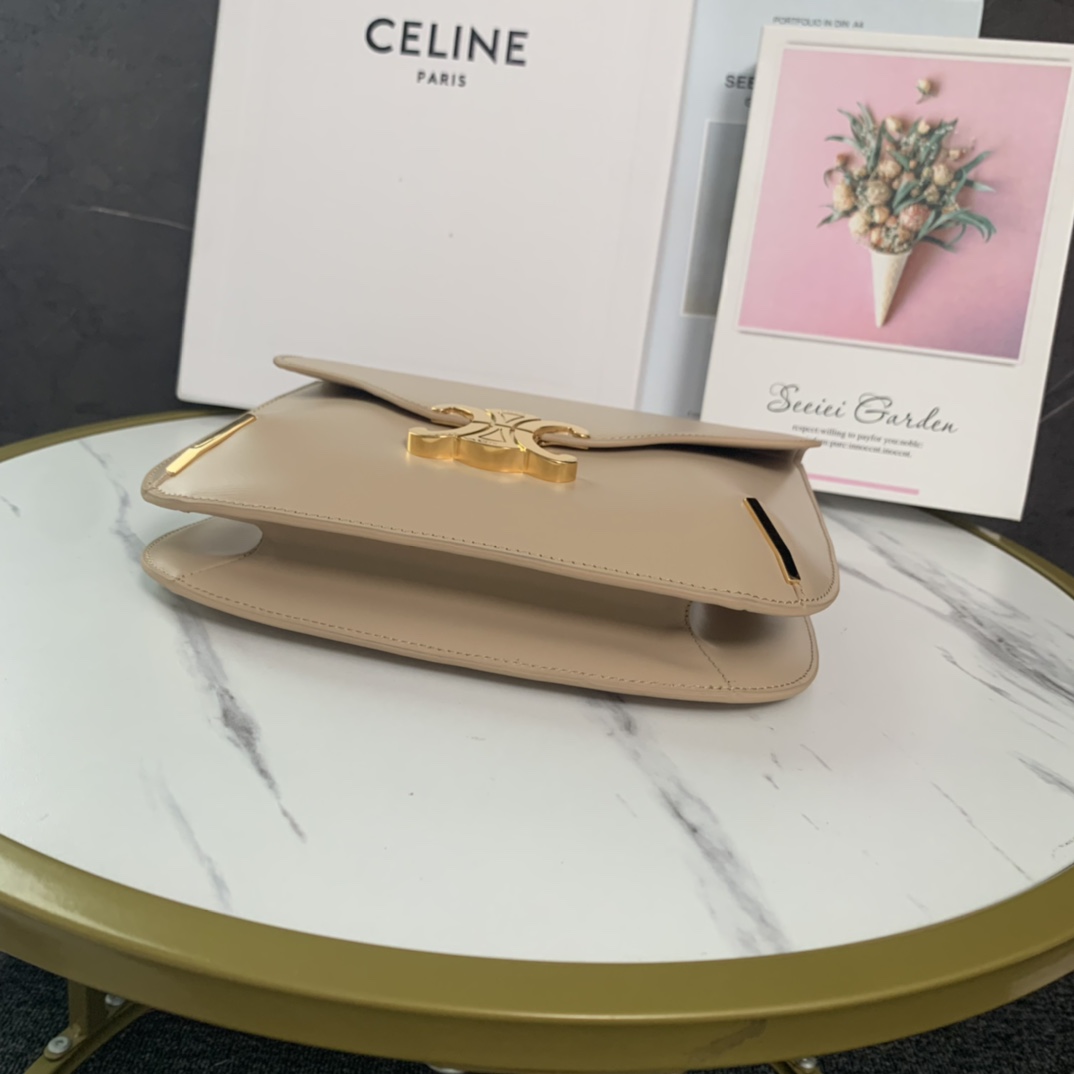 CELINE2022 新品新出走秀款秀款凯旋门链条方形包