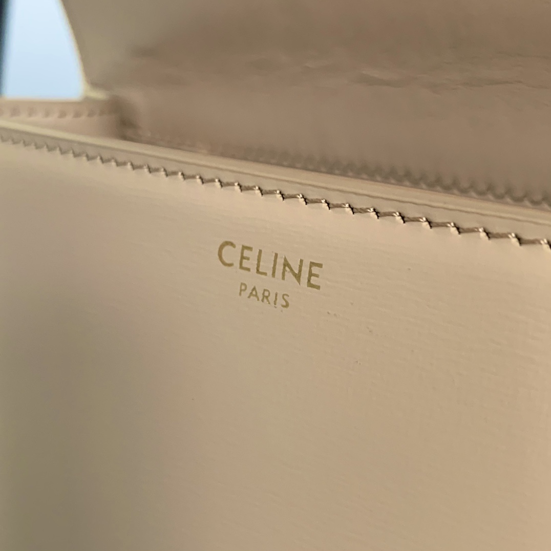 CELINE2022 新品新出走秀款秀款凯旋门链条方形包