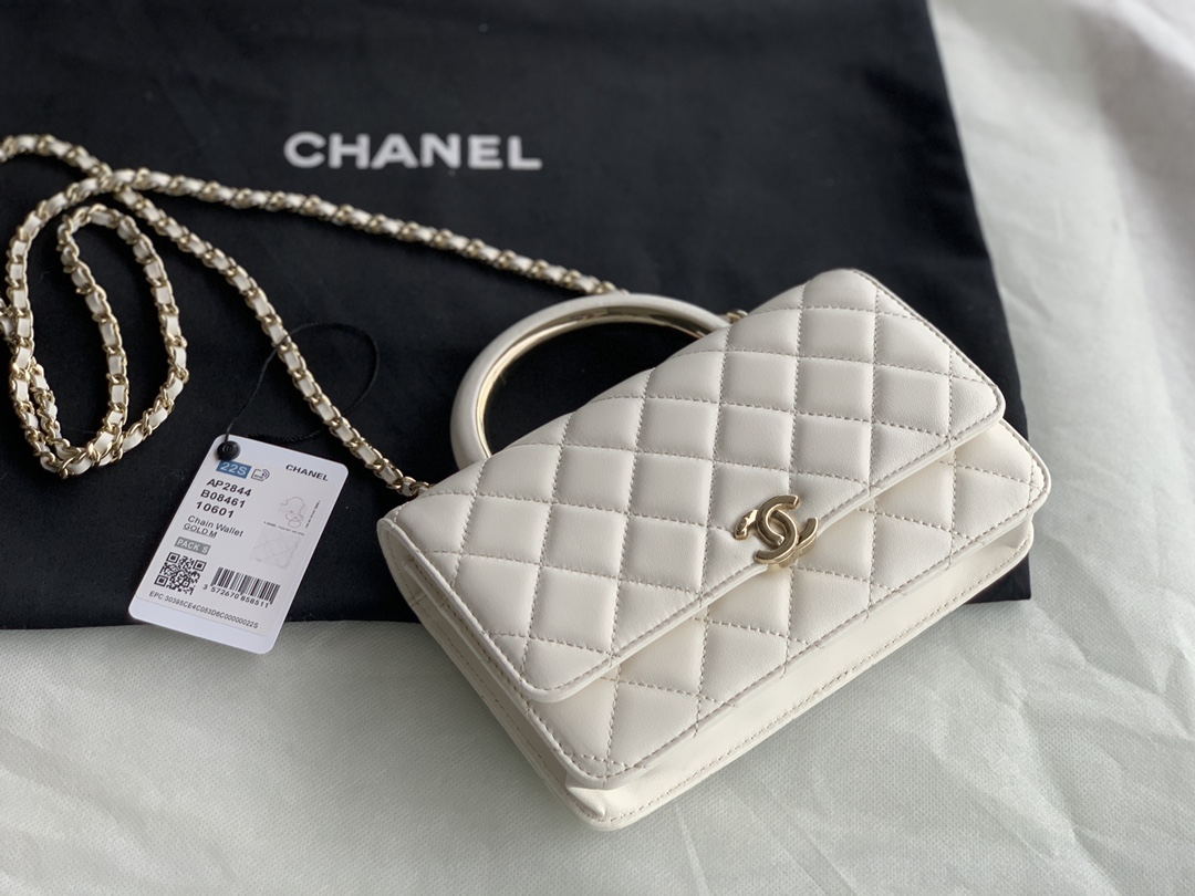 CHANEL：型号：AP2844#新款发财包