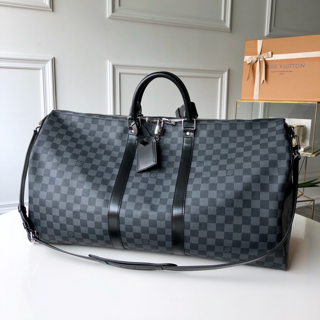 顶级原单 KEEPALL 45 50 55 旅行袋（配肩带）41413 41416 41418