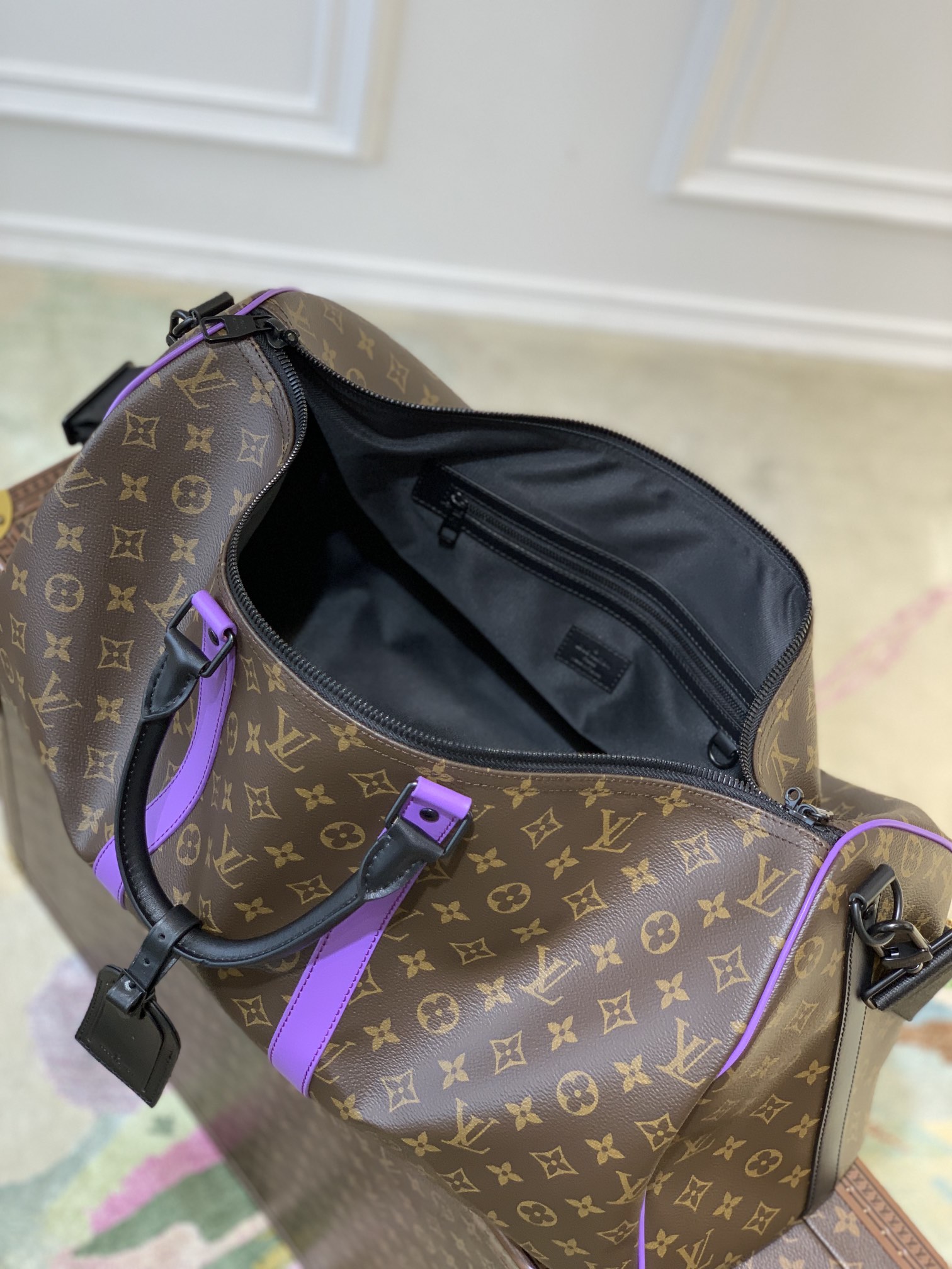 M46257紫Keepall 旅行袋