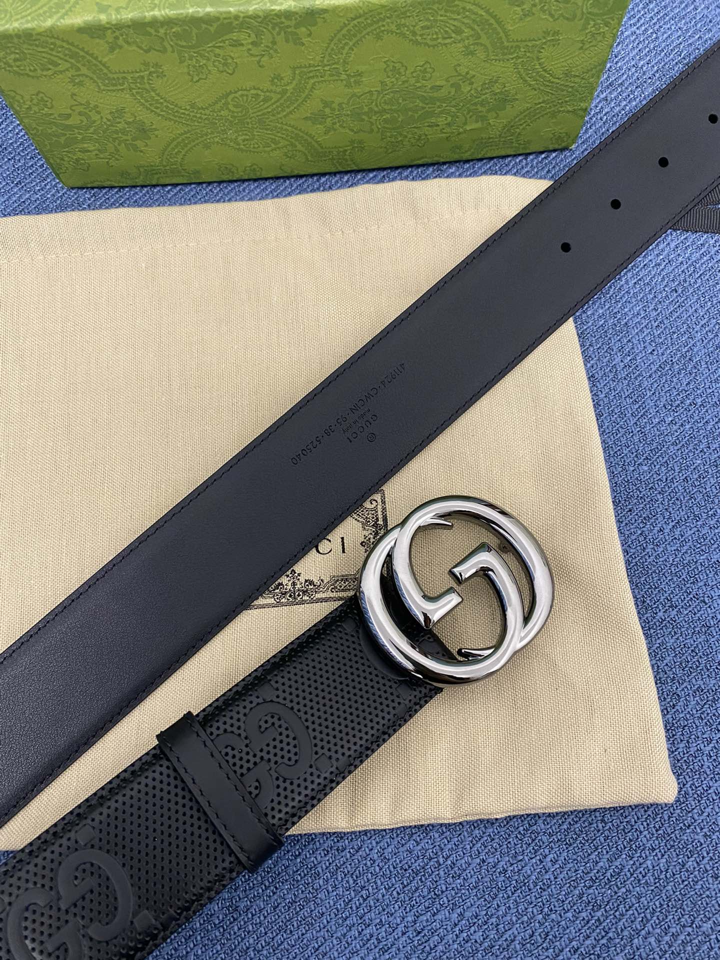 GUCCI.古驰 全套包装 3.8cm