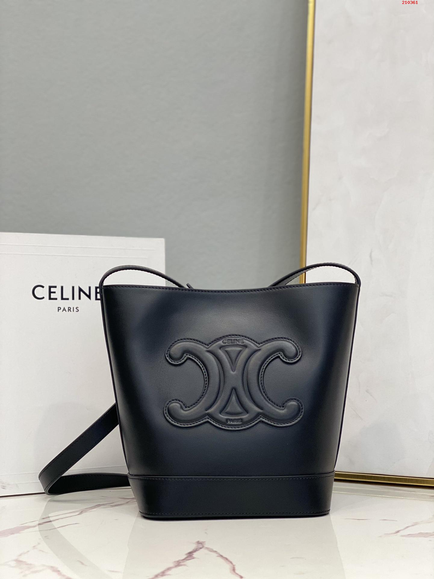 【CL家】新品 CUIR TRIOMPHE 牛皮水桶包