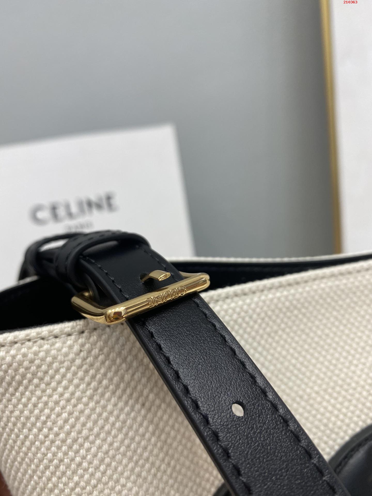 【CL家】新品 CUIR TRIOMPHE 帆布拼牛皮水桶包