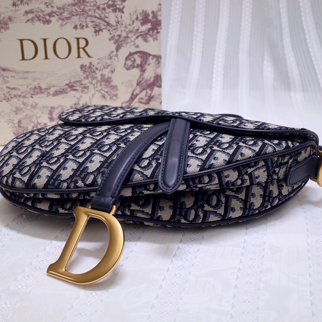 Dior Saddle  大号配罗马肩带马鞍包