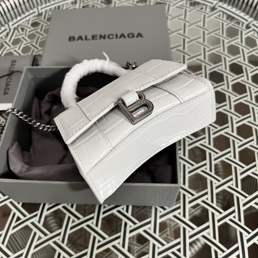 9866新款Balencixxx— Hourglass super mini 沙漏链条款超级mini沙漏包