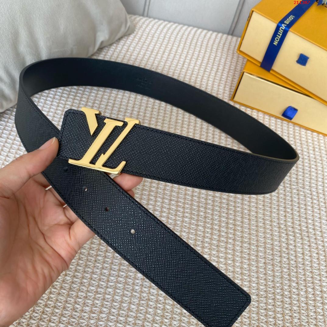 LV 寬度40mm 搭配精品雙層間色鋼扣