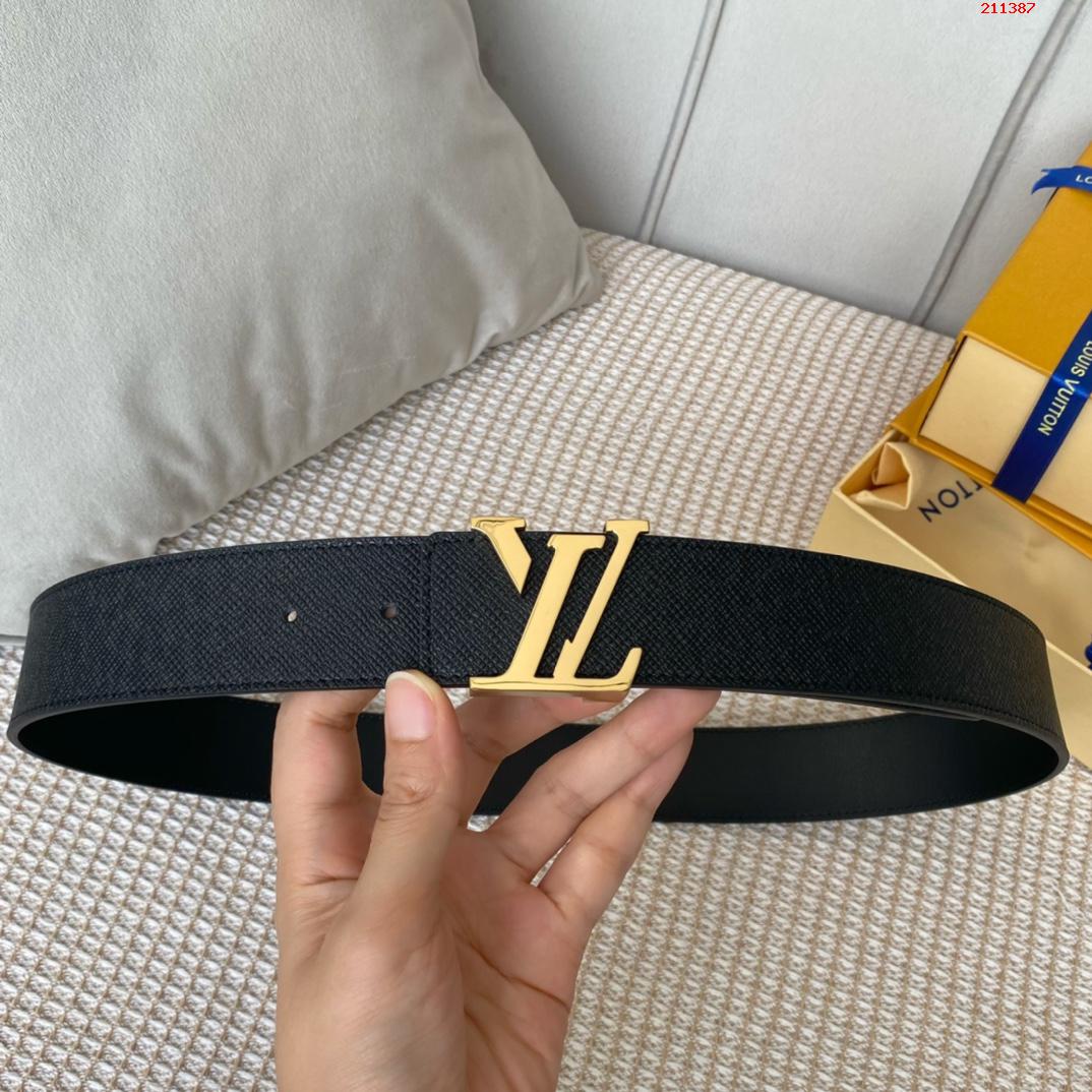 LV 寬度40mm 搭配精品雙層間色鋼扣