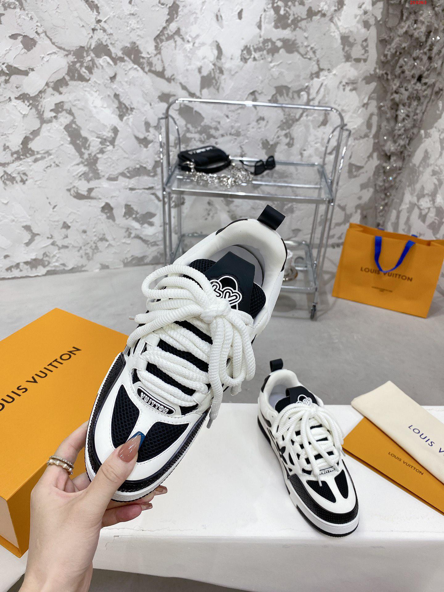 2022 Louis*Vuitto* LV Trainer 透明PVC 运动鞋