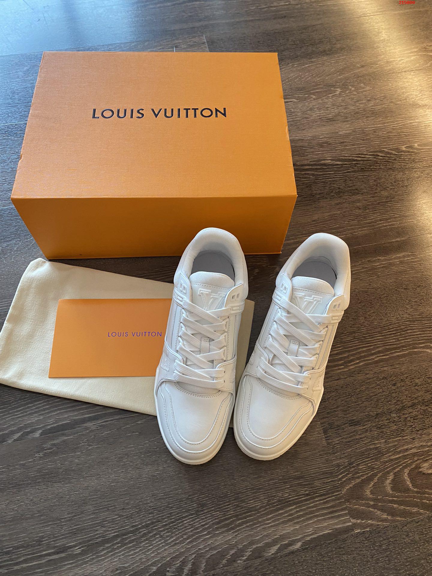 顶级版本 情侣款👫2020 Louis*Vuitto* LV Trainer 透明PVC 运动鞋