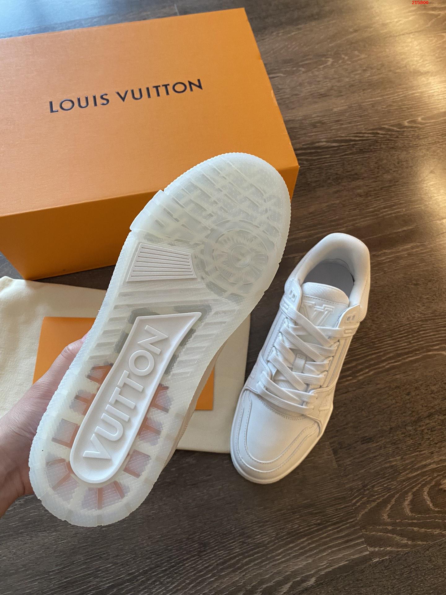 顶级版本 情侣款👫2020 Louis*Vuitto* LV Trainer 透明PVC 运动鞋