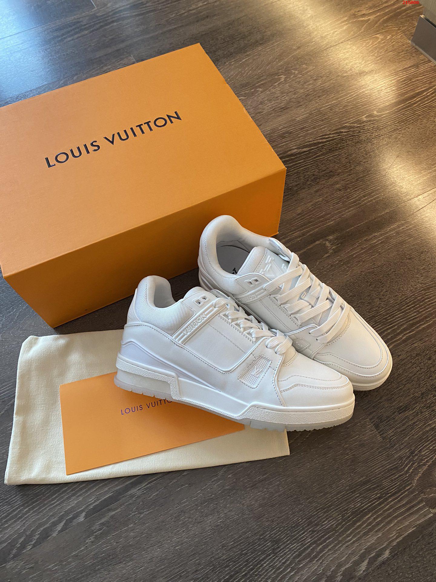 顶级版本 情侣款👫2020 Louis*Vuitto* LV Trainer 透明PVC 运动鞋