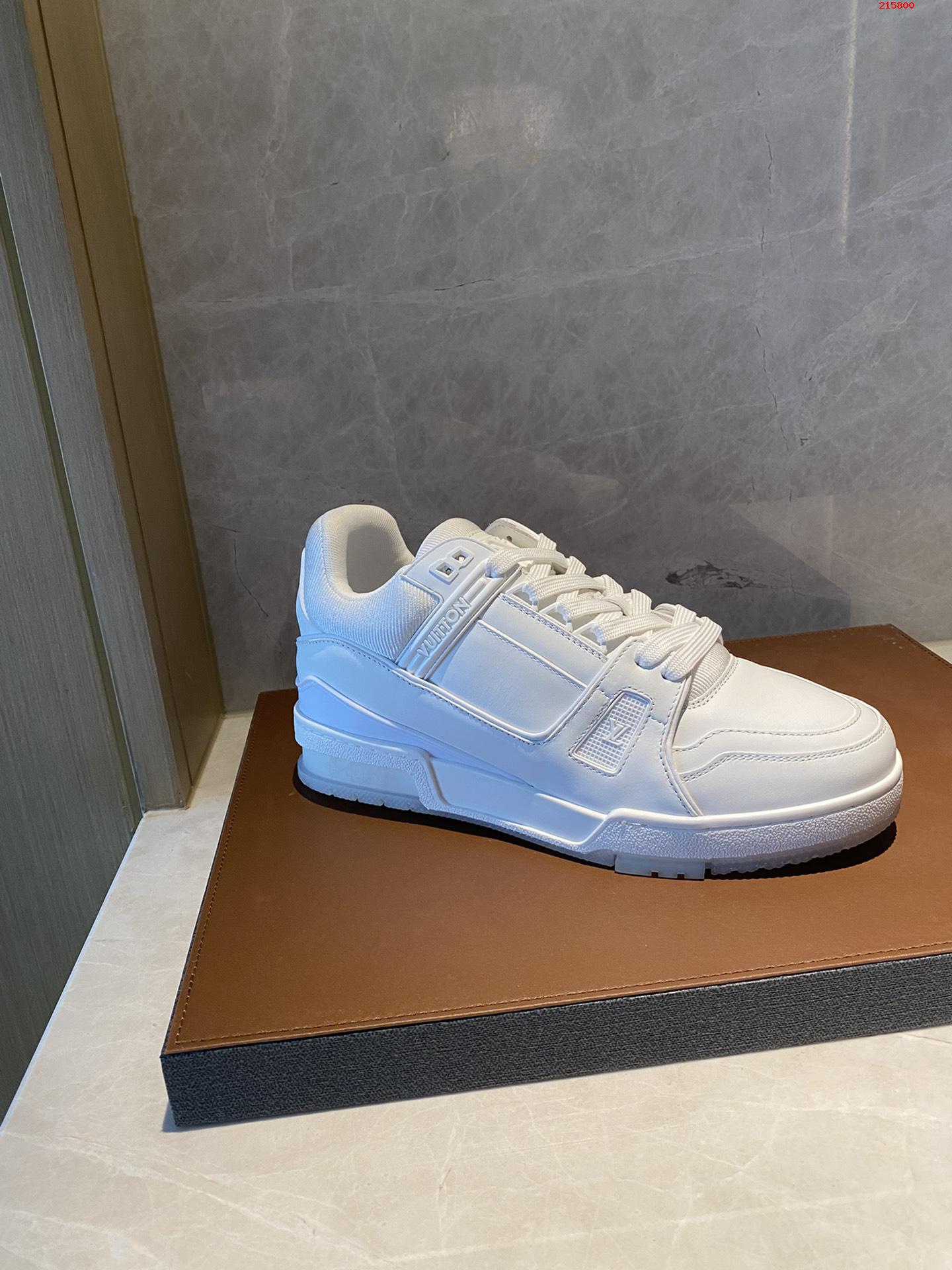 顶级版本 情侣款👫2020 Louis*Vuitto* LV Trainer 透明PVC 运动鞋