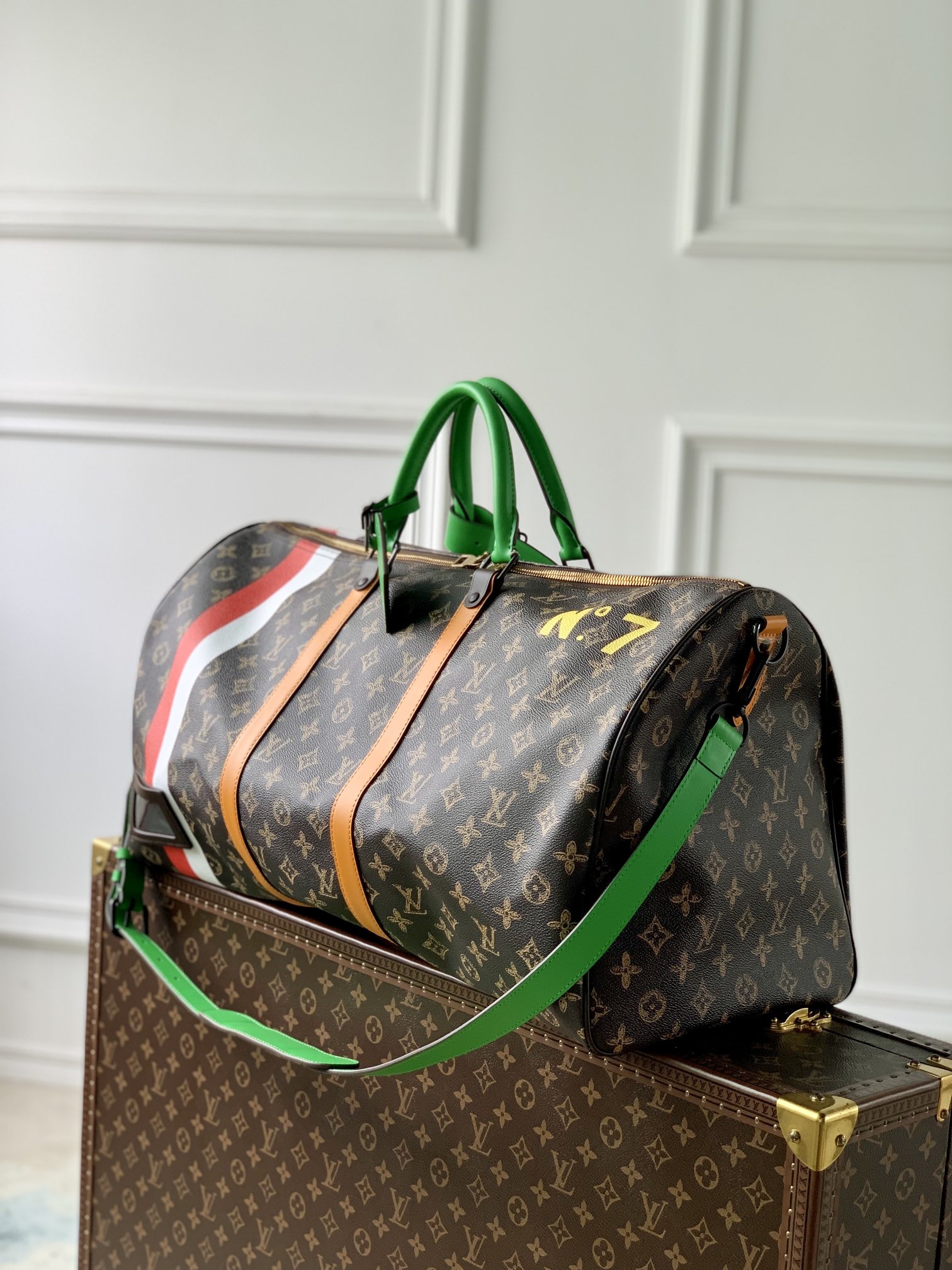 M59661 老花 （丝印） KEEPALL 55 旅行袋