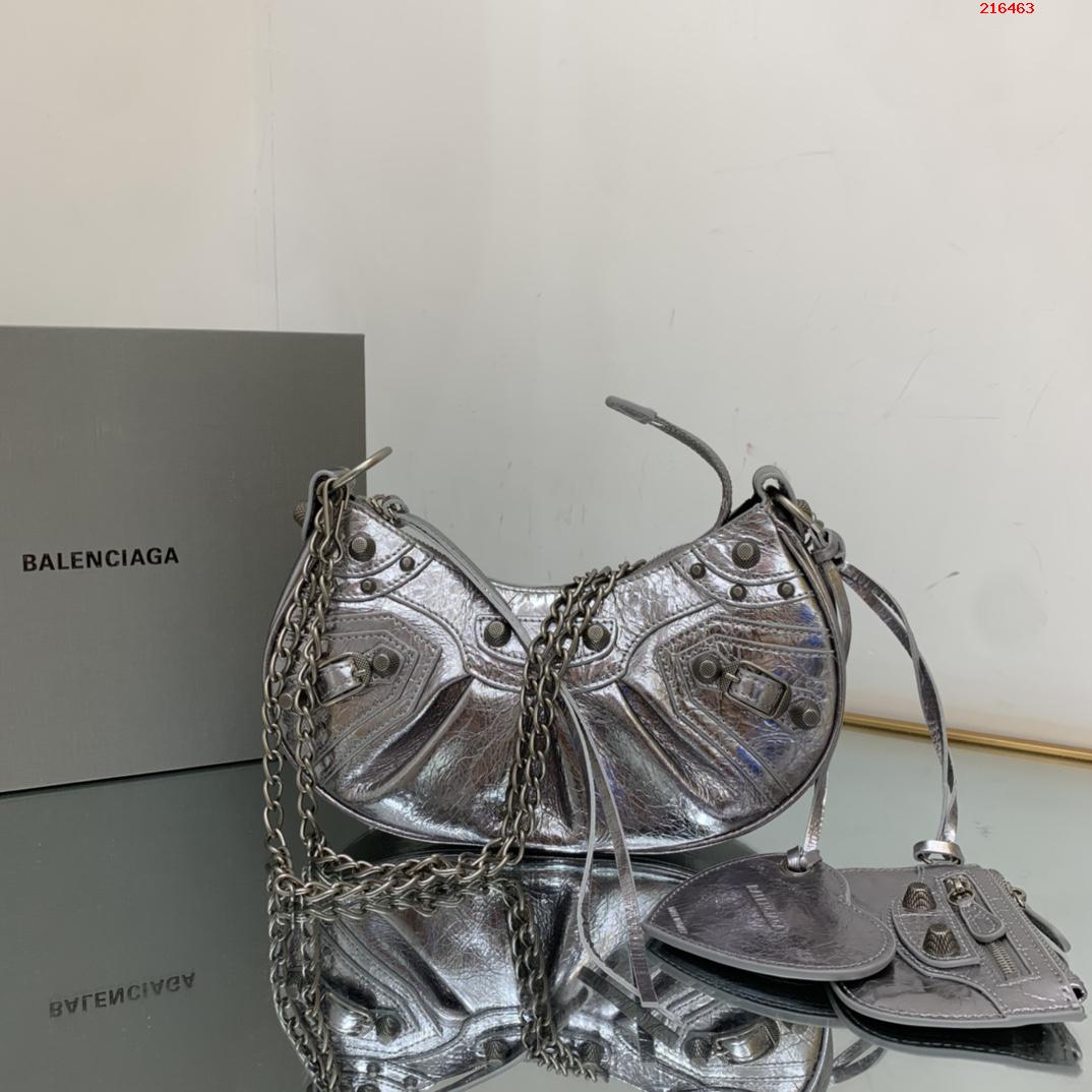 【BG家】新品la Balenciag Le Cagole半月牙腋下包斜挎包👉671400