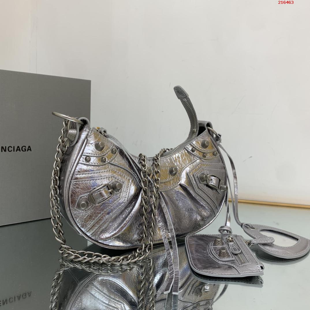 【BG家】新品la Balenciag Le Cagole半月牙腋下包斜挎包👉671400