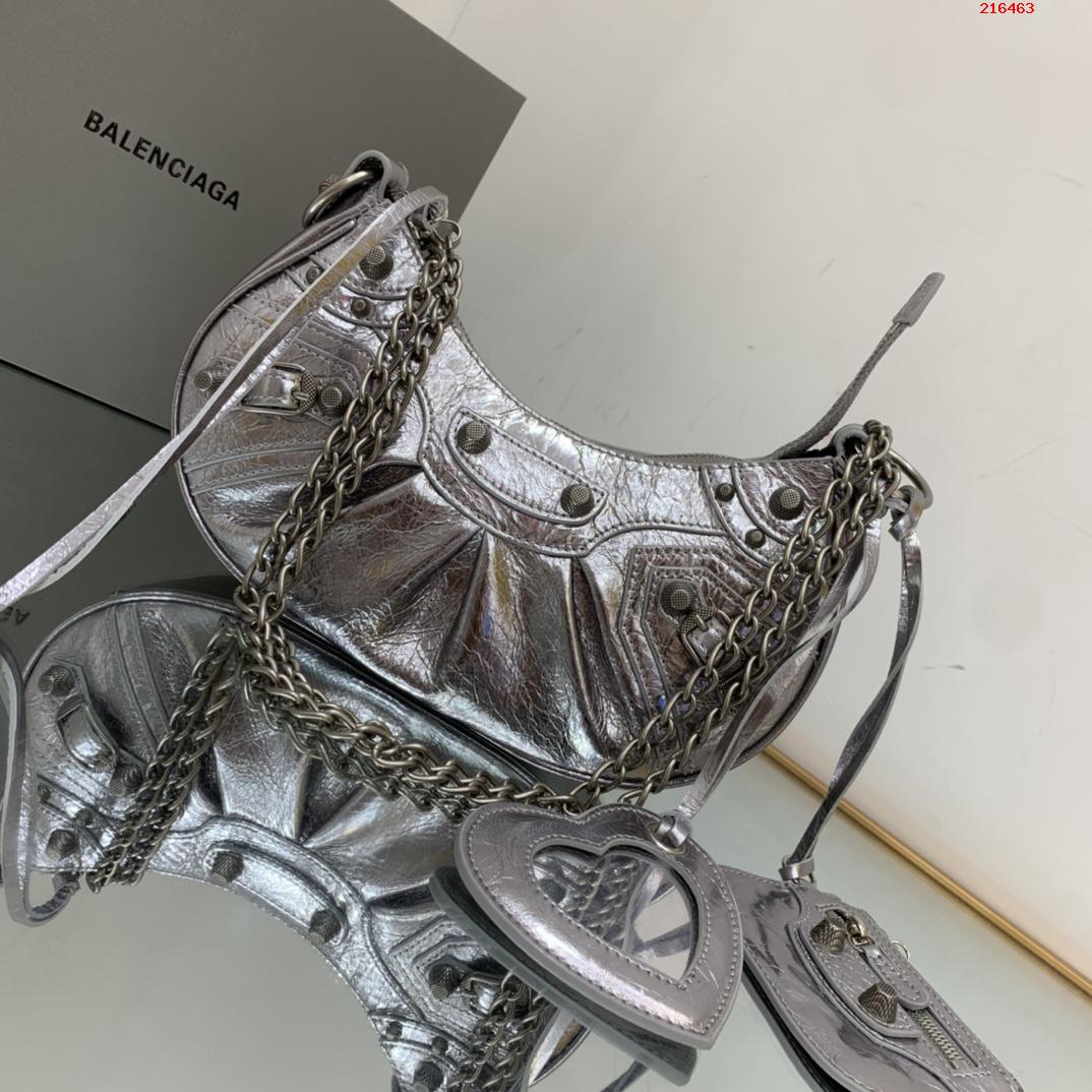 【BG家】新品la Balenciag Le Cagole半月牙腋下包斜挎包👉671400