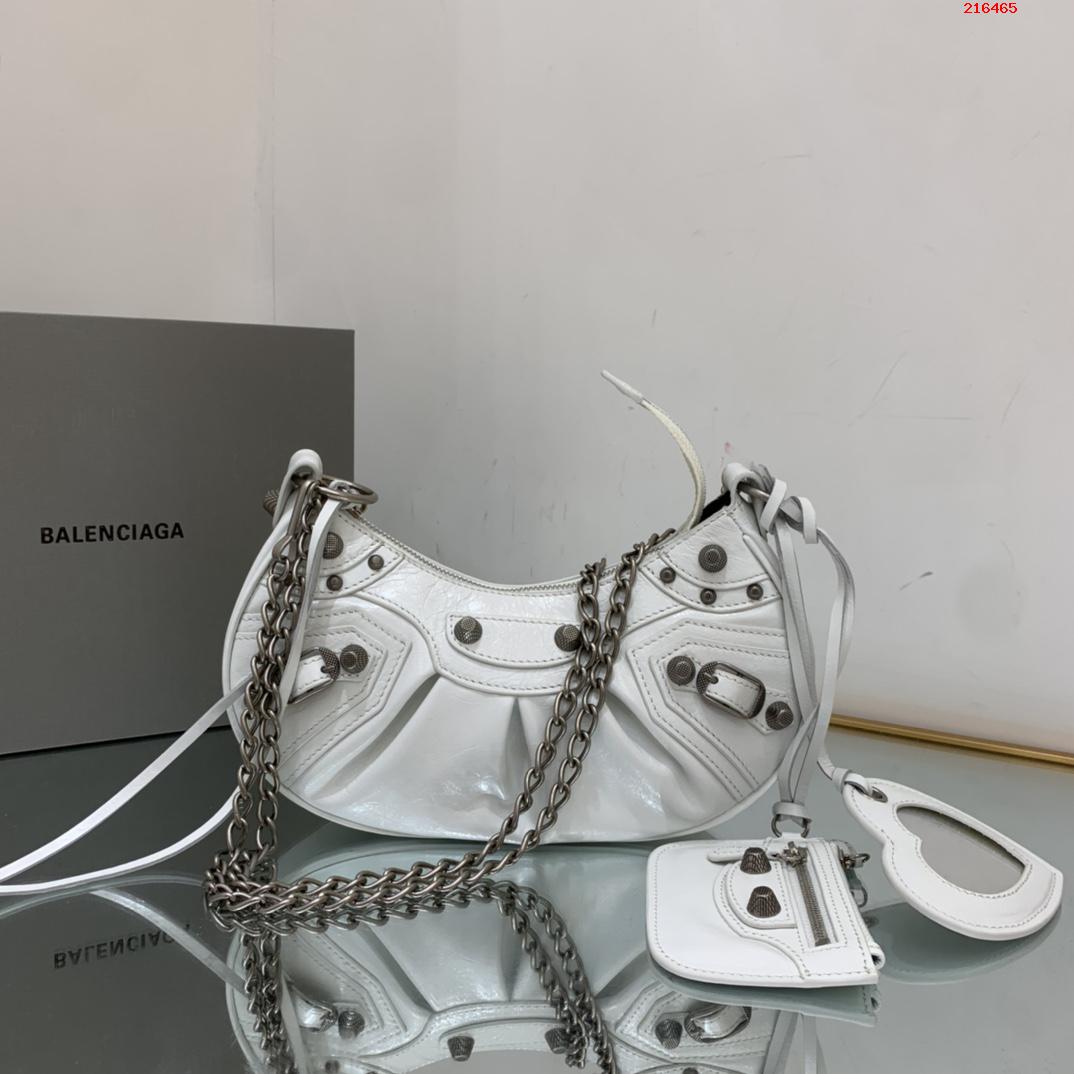 【BG家】新品la Balenciag Le Cagole半月牙腋下包斜挎包👉671400