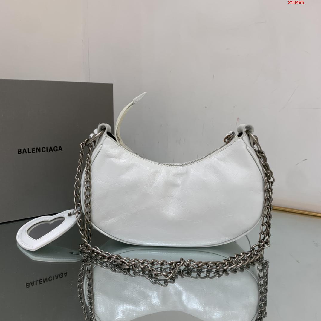 【BG家】新品la Balenciag Le Cagole半月牙腋下包斜挎包👉671400