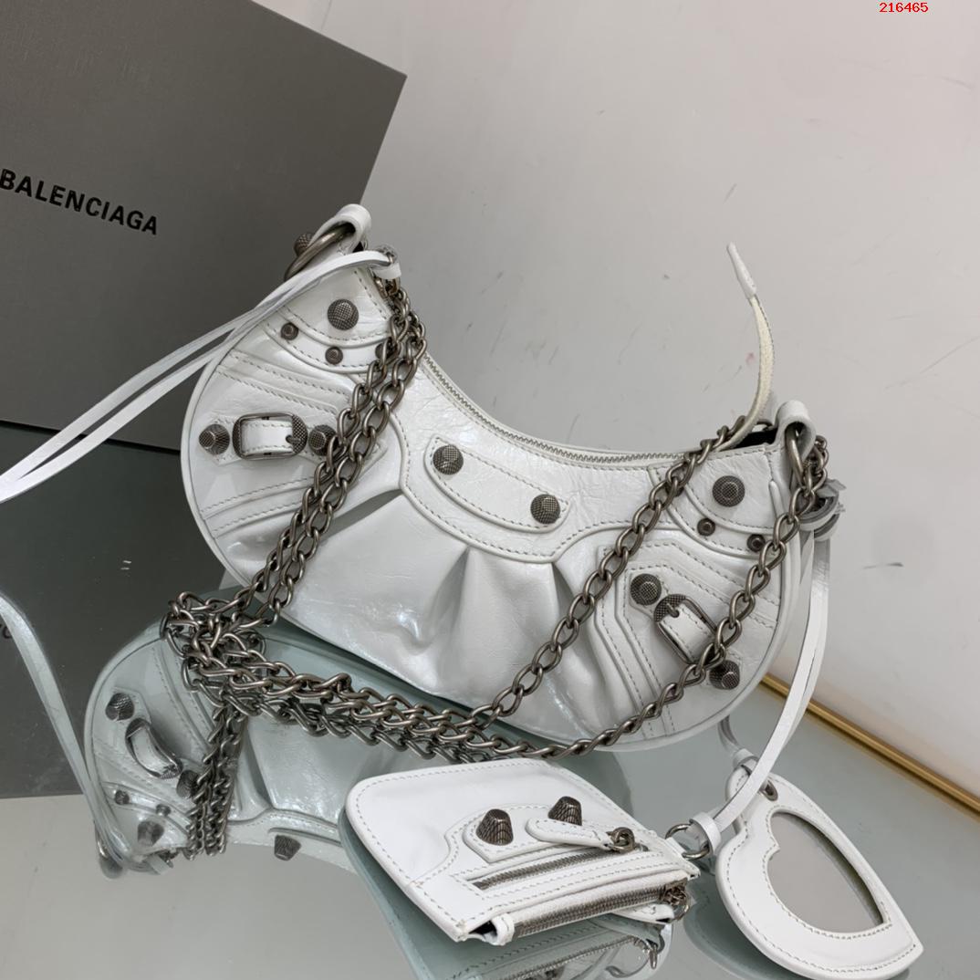 【BG家】新品la Balenciag Le Cagole半月牙腋下包斜挎包👉671400