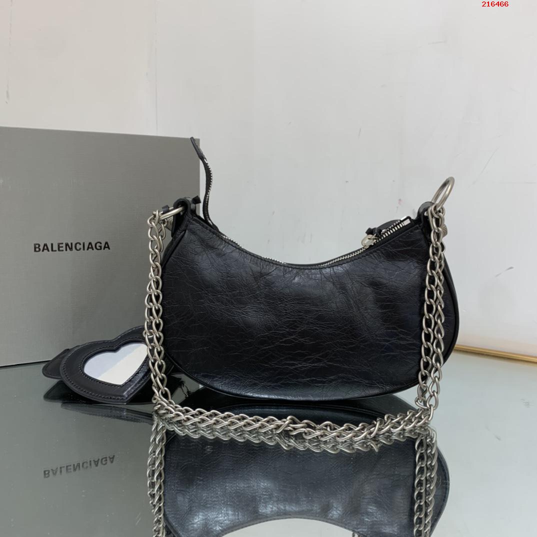 【BG家】新品la Balenciag Le Cagole半月牙腋下包斜挎包👉671400