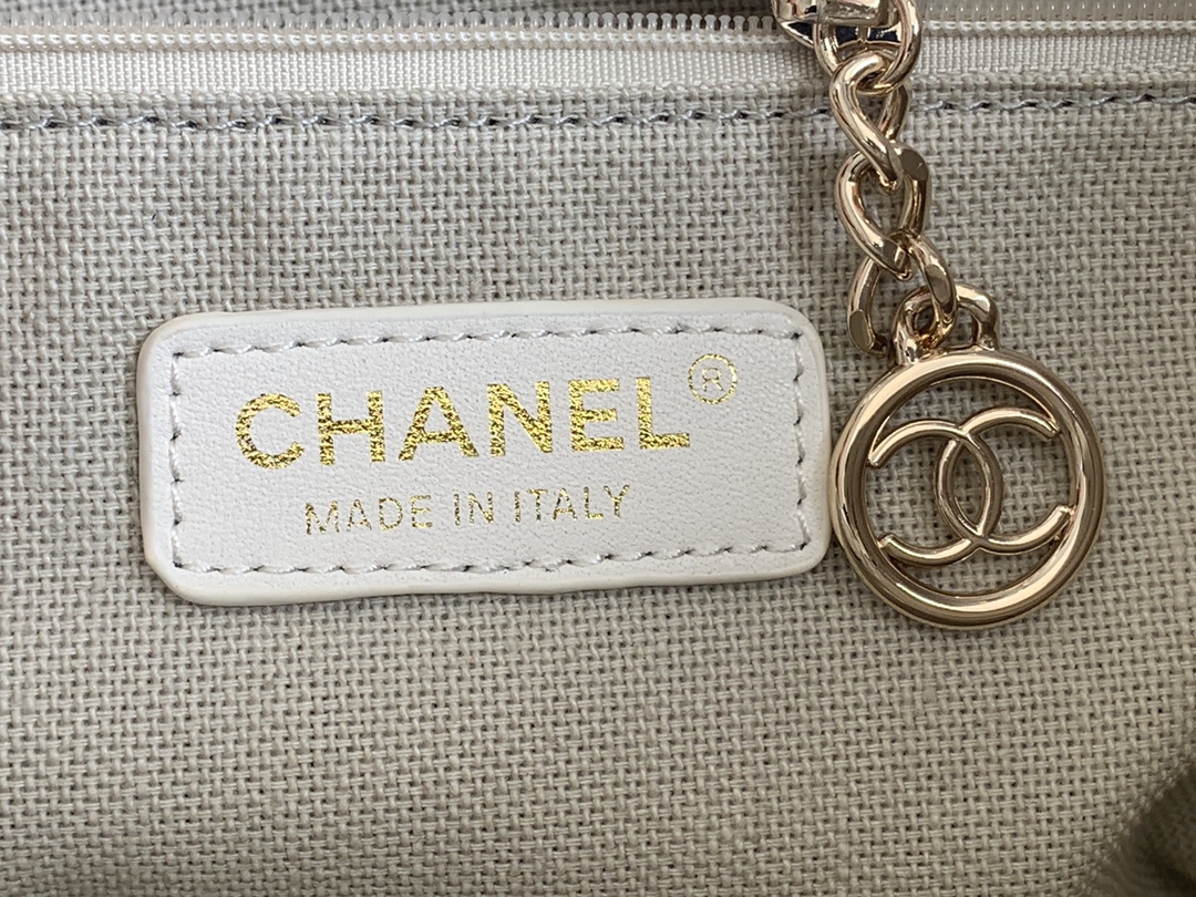 CHANEL：型号：AS3257# 2022新色母子沙滩牛仔帆布包