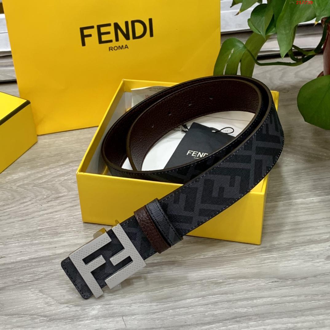 FENDI 芬迪 专柜同款 宽4.0CM