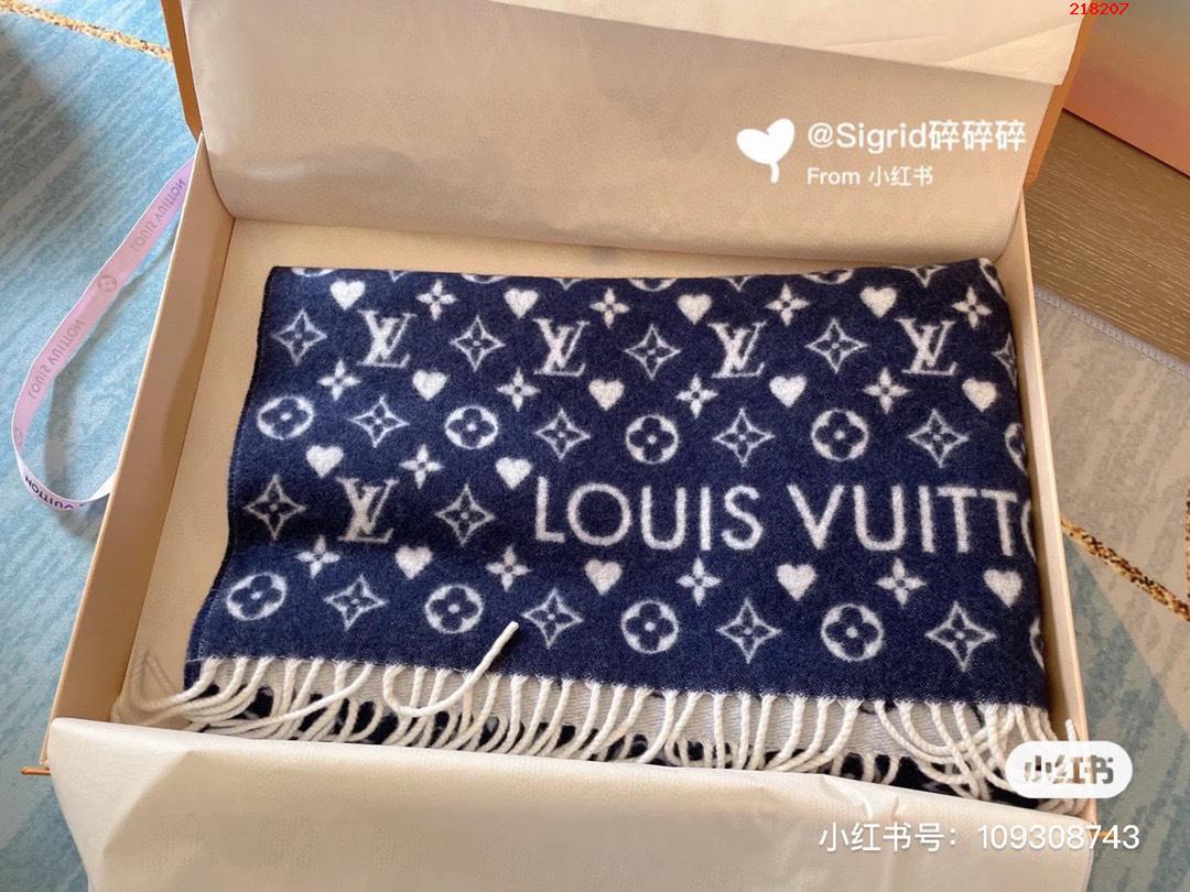 新色上线 Louis Vuitton 渠道独家特供大驴专柜款限定系列羊绒围巾