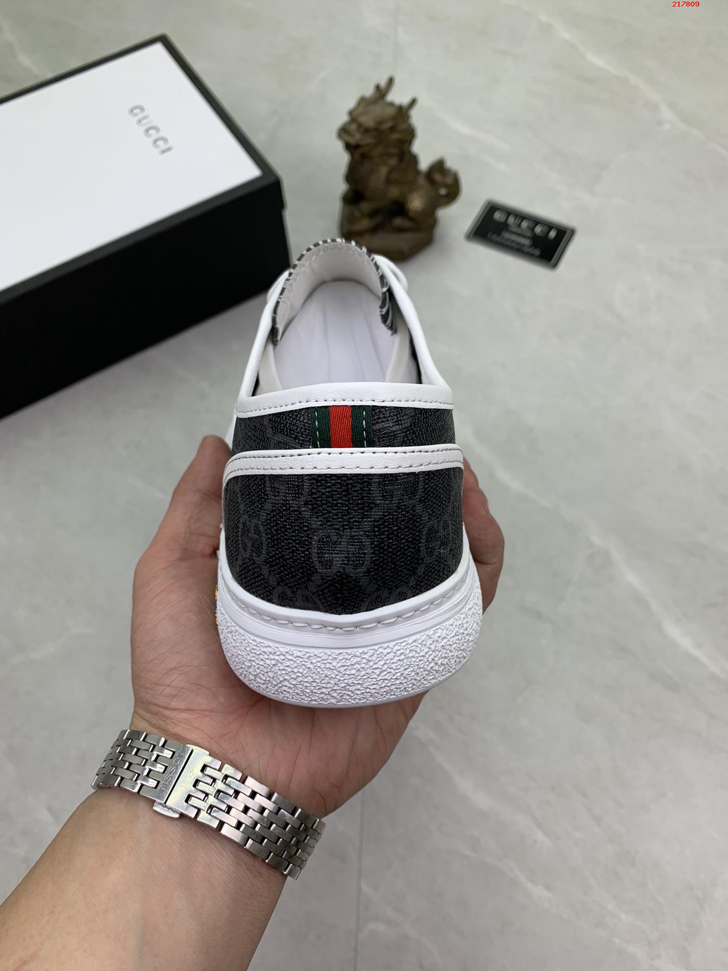   古驰 GUCCI 经典时尚低帮男鞋 专柜同步 