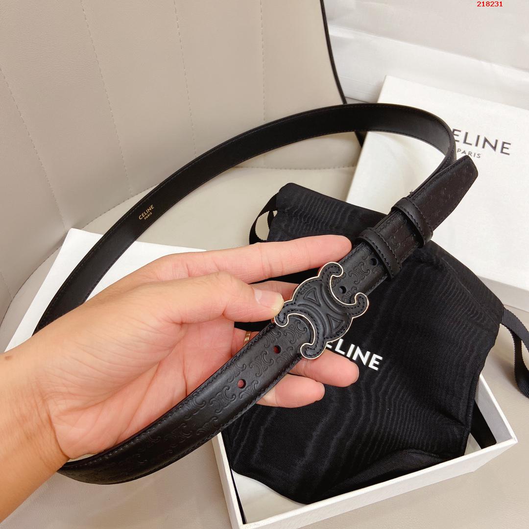 赛琳 CELINE 新品25mm  韩版时尚腰带   