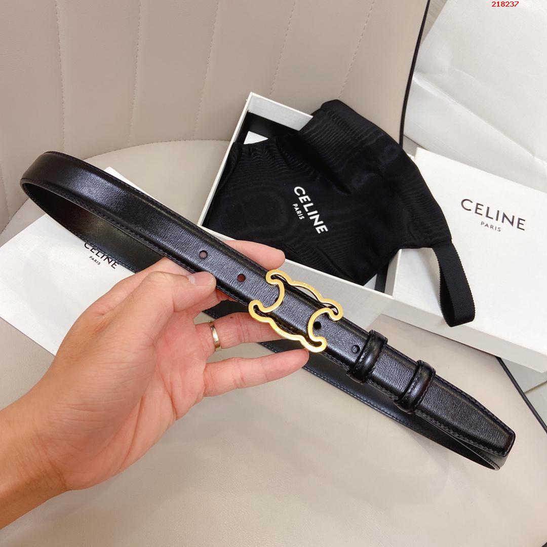 赛琳Celine  新款凯旋门logo   女士腰带 宽度2.5cm