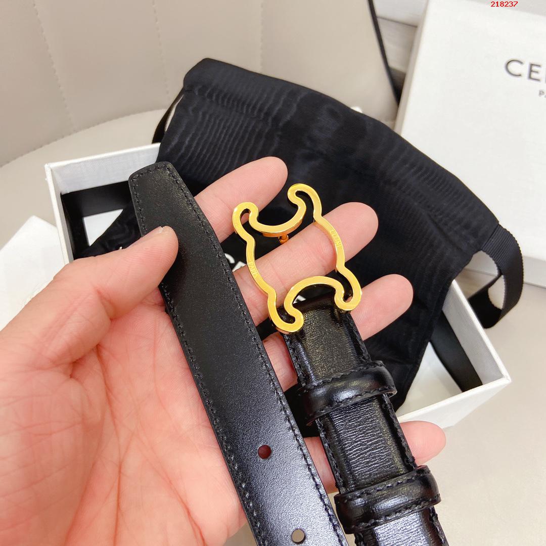 赛琳Celine  新款凯旋门logo   女士腰带 宽度2.5cm