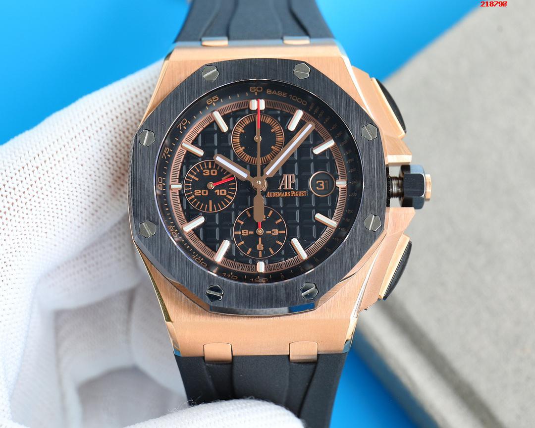 V2版 陶瓷圈口 版本    爱彼Audemars Piguet 皇家橡树离岸型限量多功能计时机械腕表 V2版