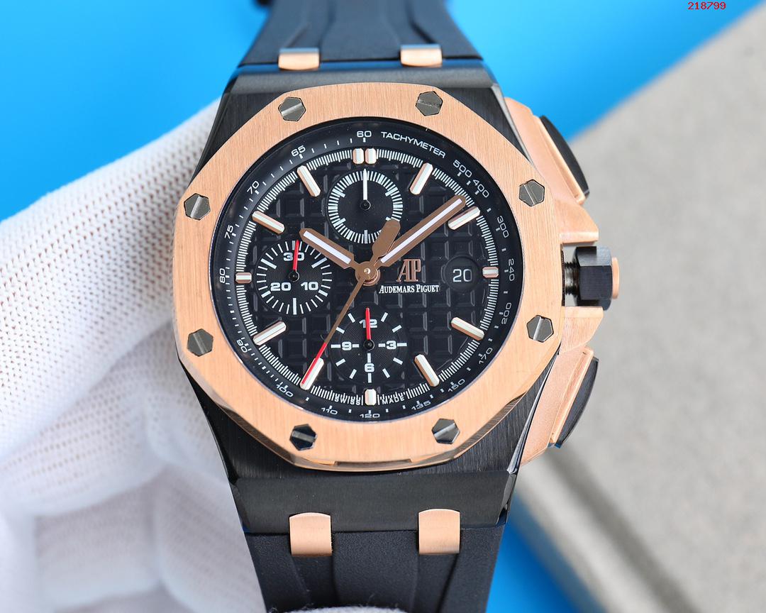 V2版 陶瓷圈口 版本    爱彼Audemars Piguet 皇家橡树离岸型限量多功能计时机械腕表 V2版