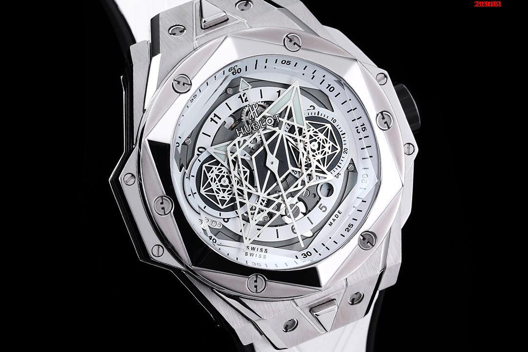 Hublot  宇舶   恒宝 全新Big Bang Sang Bleu II 刺青腕表  A42 