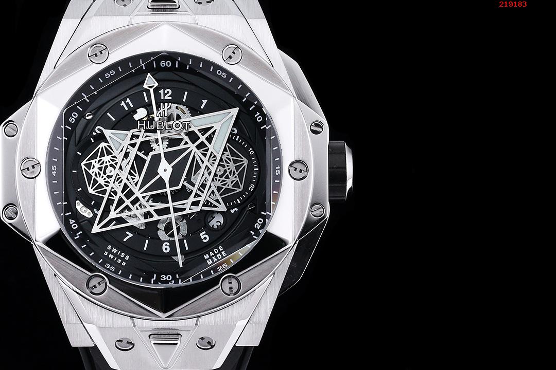 Hublot  宇舶   恒宝 全新Big Bang Sang Bleu II 刺青腕表  A42 