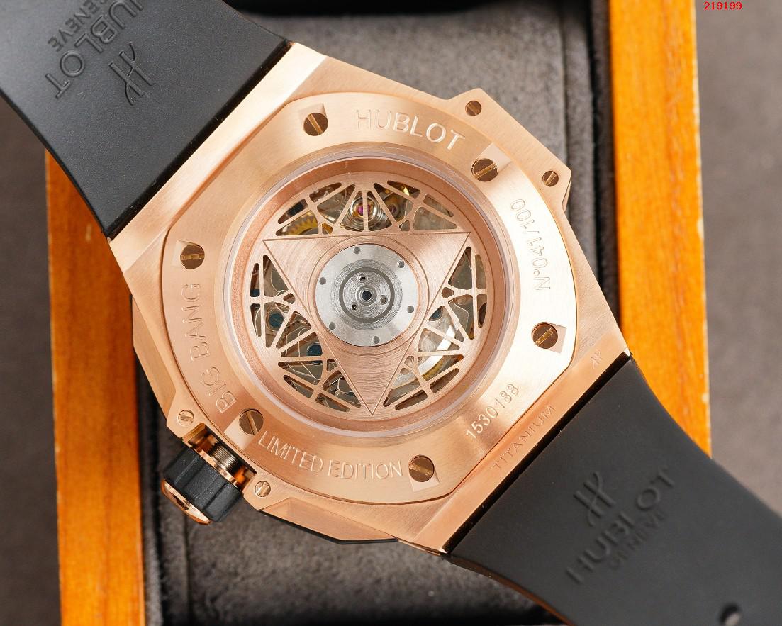 R厂出品 Hublot 宇舶 全新Big Bang Sang Bleu II 刺青腕表  