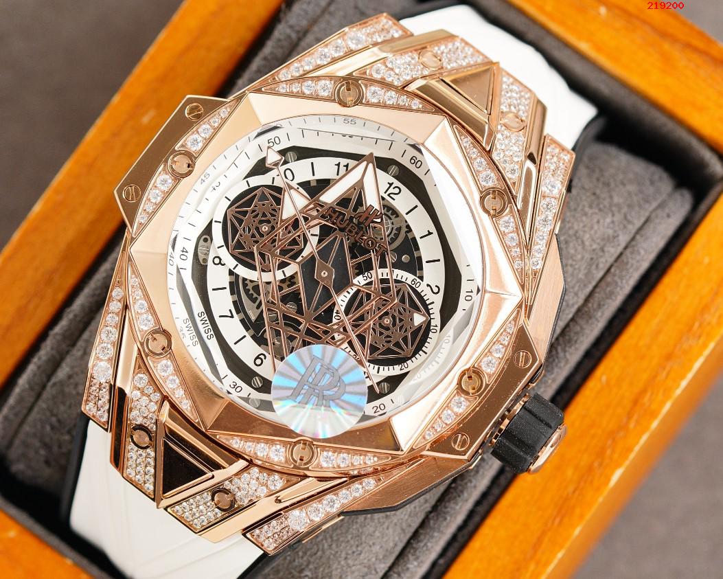 R厂出品 Hublot 宇舶 全新Big Bang Sang Bleu II 刺青腕表  