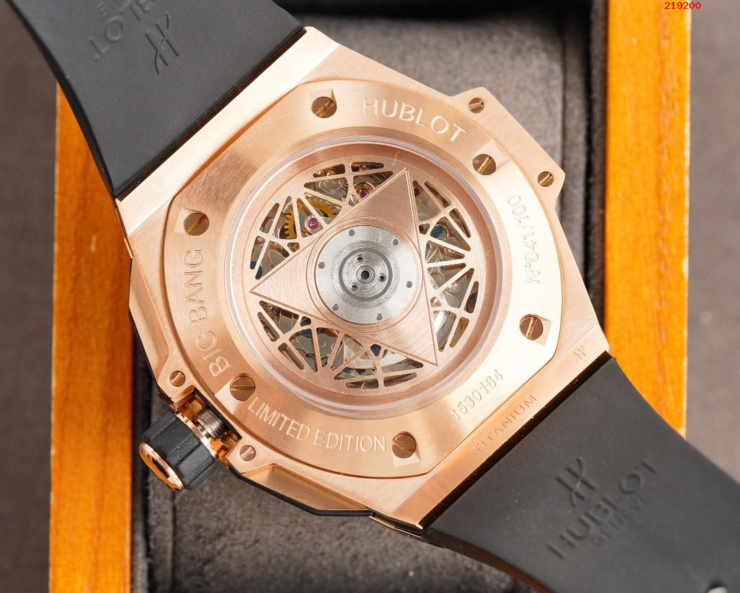 R厂出品 Hublot 宇舶 全新Big Bang Sang Bleu II 刺青腕表  