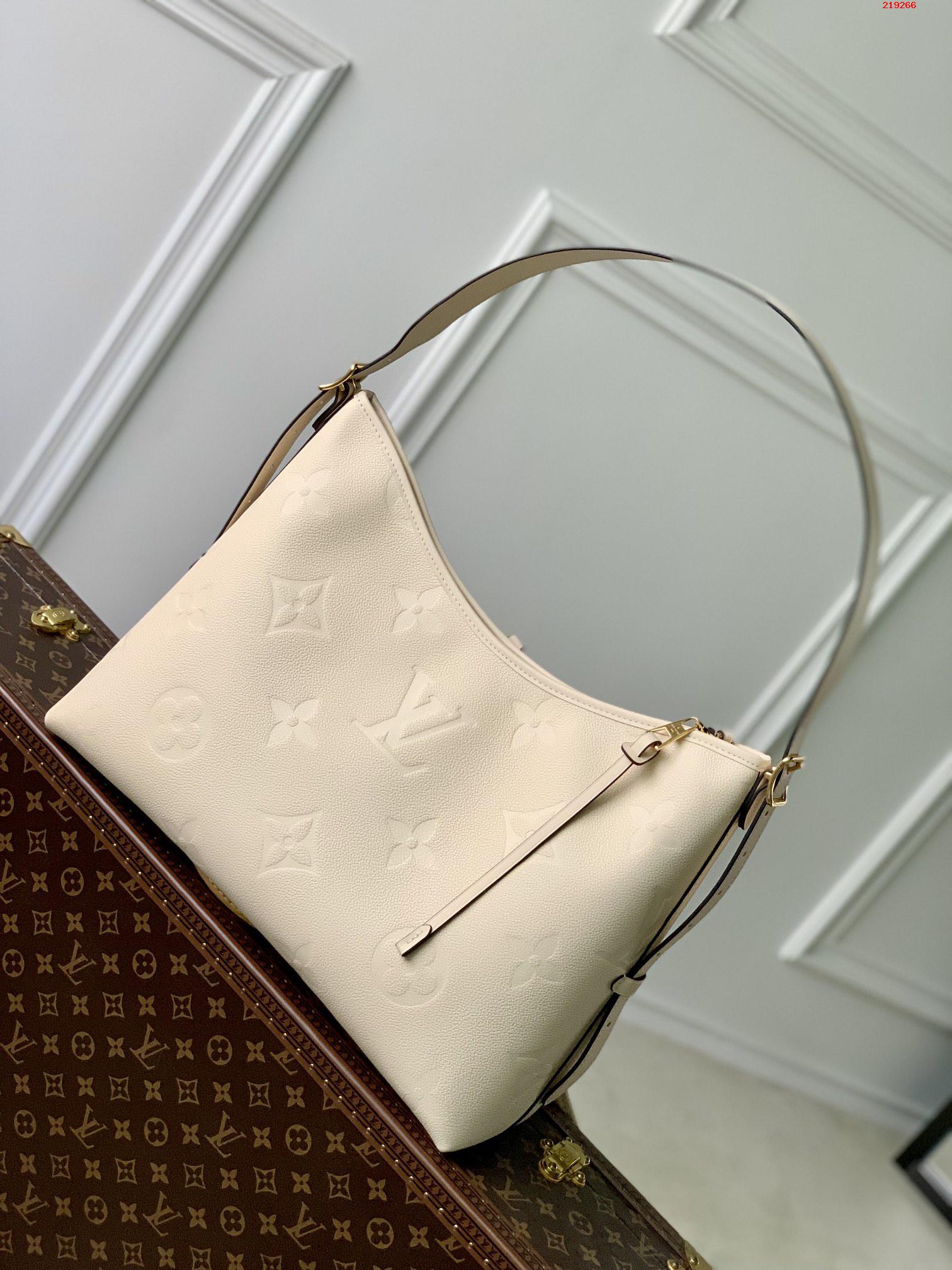 款号 M46293米白CarryAll 小号 Monogram Empreinte 