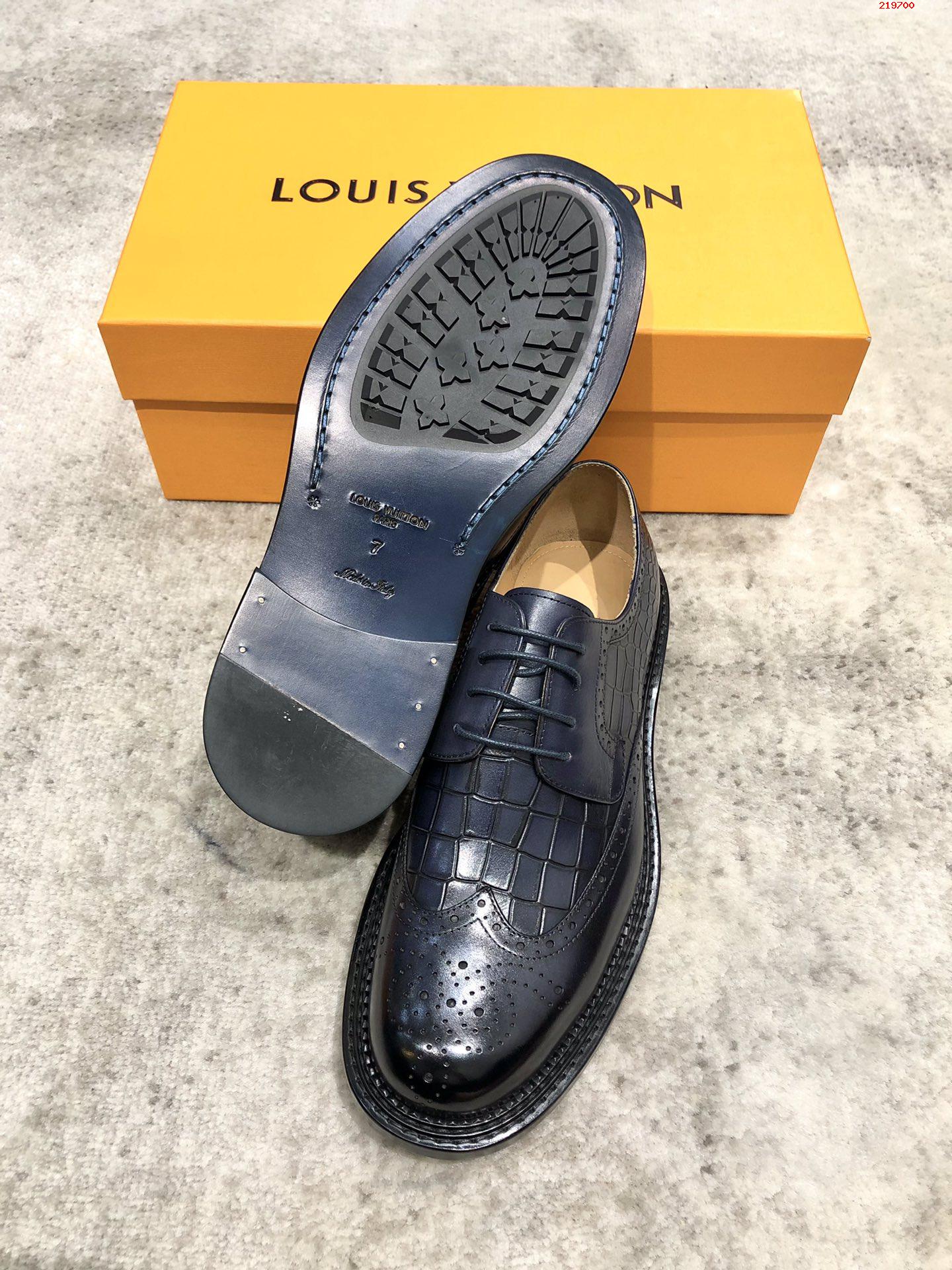 Louis Vuitton LV  路易威登  小牛皮皮革牛津鞋