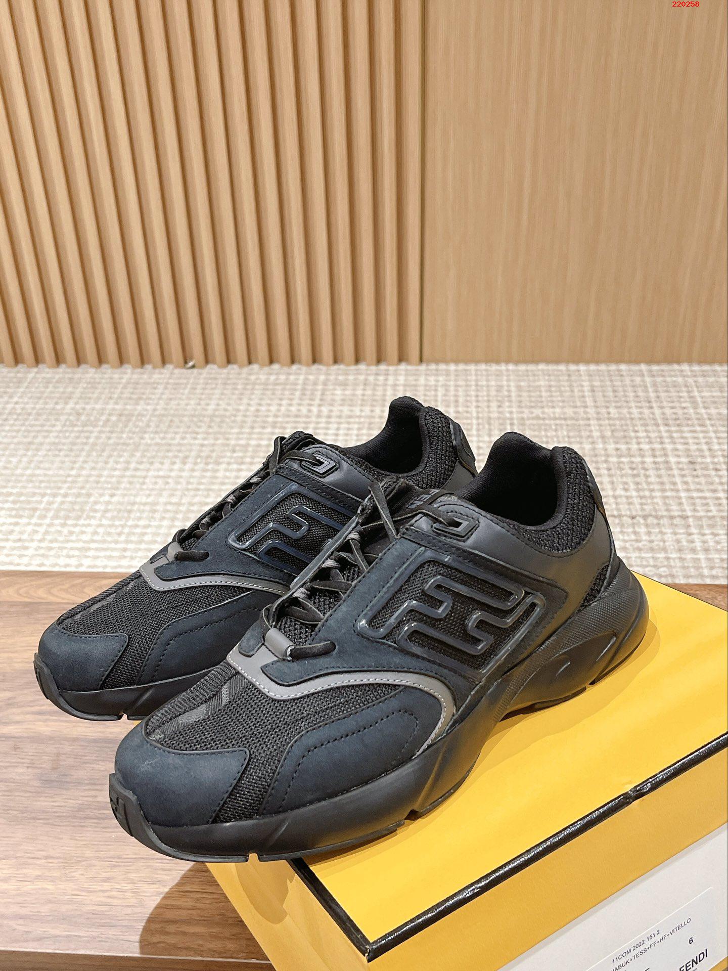 情侣款 FENDI Faster ss22 new arrival 芬迪2022秋冬新款复古运动鞋款老爹鞋