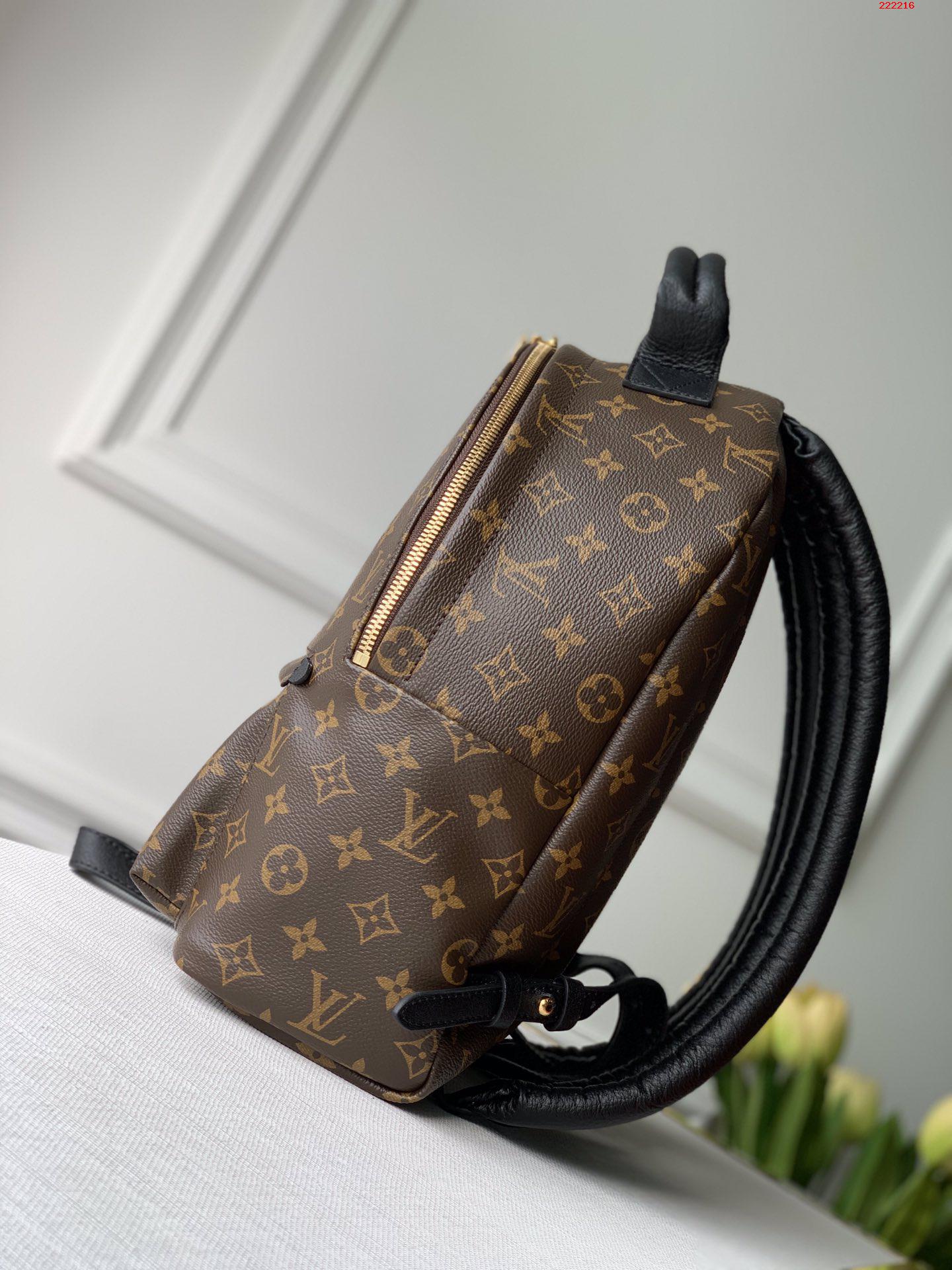 新版M44874  老花原单  MONOGRAM BACKPACK 中号双背包