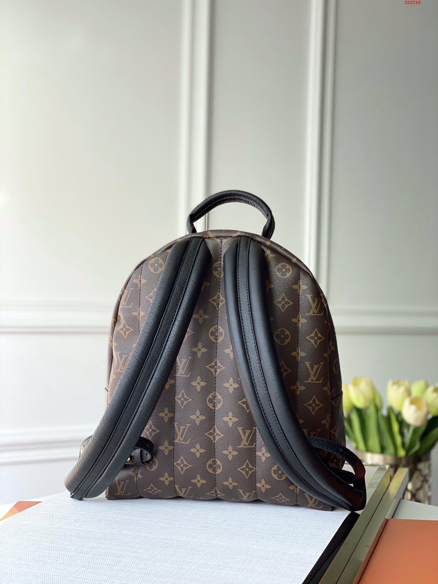 新版M44874  老花原单  MONOGRAM BACKPACK 中号双背包