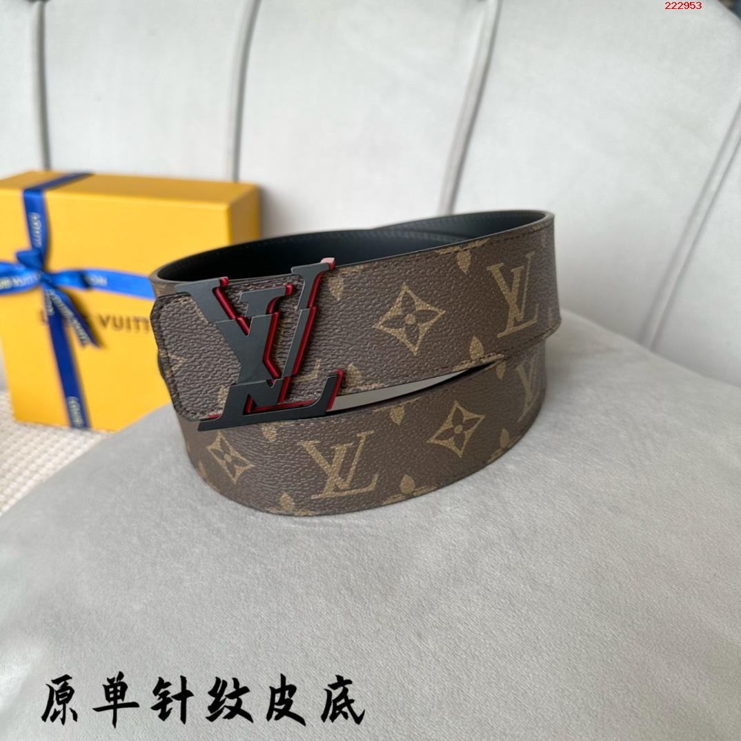 -LV 路易威登 最新22款 宽40MM 经典老花