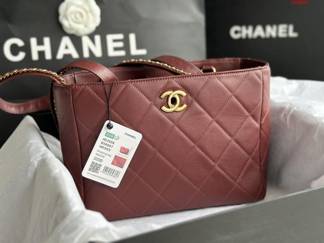 CHANEL    型号AS3508  22K新款购物包 