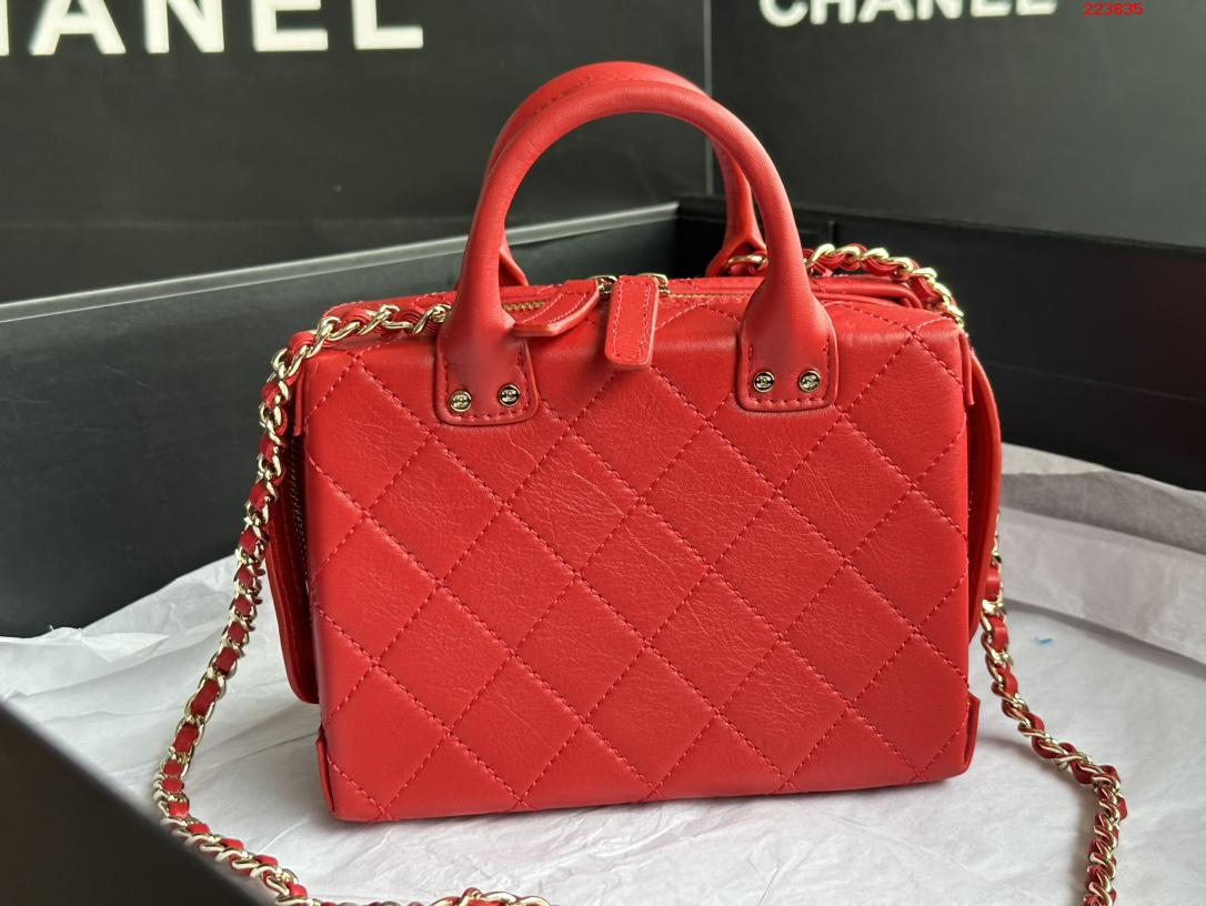 CHANEL    小号 AS3344   2022年秋冬新款 化妆盒子包  